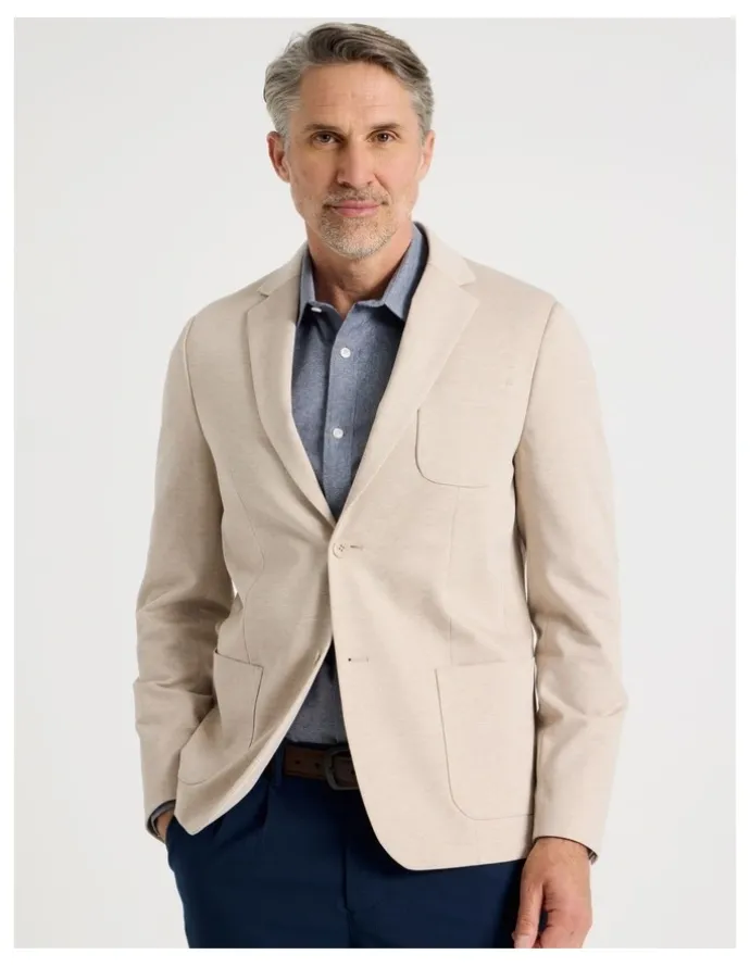 Regatta Single Breasted Blazer in Bone