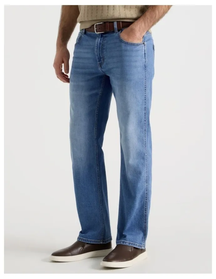 Regatta Straight Leg Jean in Light Blue