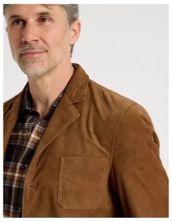Regatta Suede Jacket in Brown