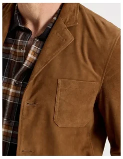 Regatta Suede Jacket in Brown