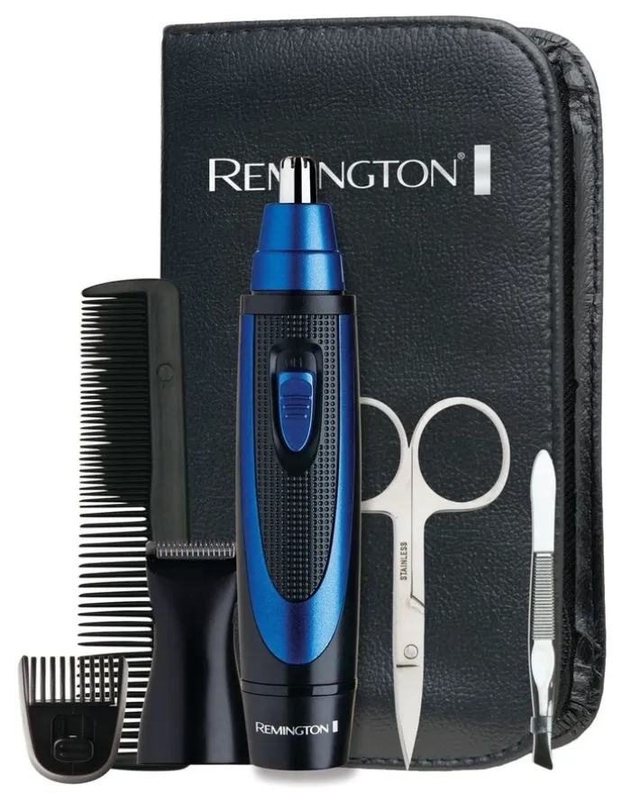 Remington 3 in 1 Nose & Ear Trimmer NE118AU in Black