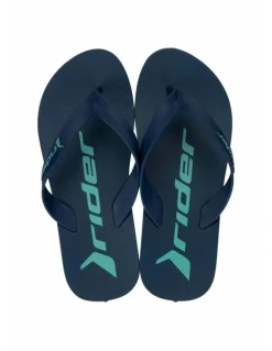 Rider Thong in Blue/Green