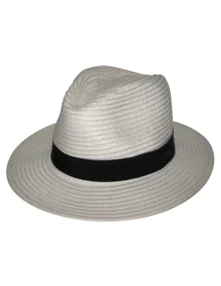 Rigon Phoenix Panamate Fedora Hat in Ivory