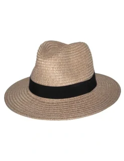 Rigon Phoenix Panamate Fedora Hat in Natural