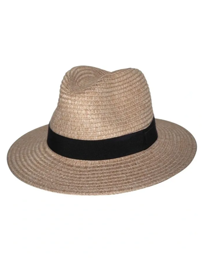 Rigon Phoenix Panamate Fedora Hat in Natural
