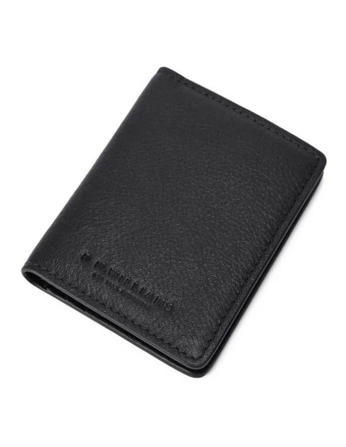 R.M.Williams Farrier Fold Cardholder Wallet in Black