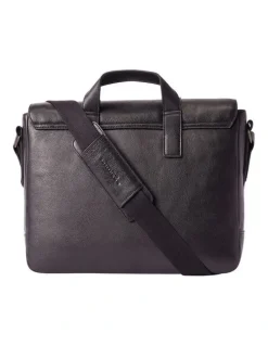 R.M.Williams Farrier Messenger Bag in Black