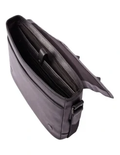 R.M.Williams Farrier Messenger Bag in Black