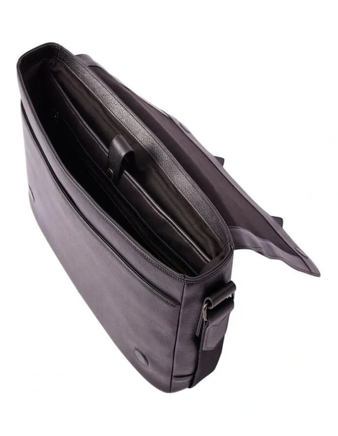 R.M.Williams Farrier Messenger Bag in Black