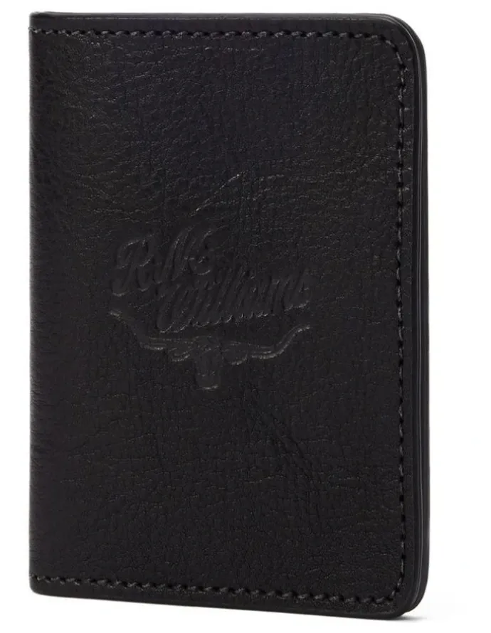 R.M.Williams Hawker Fold Cardholder in Black