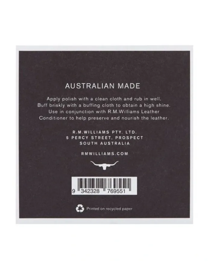 R.M.Williams Stockman's Boot Polish in Black