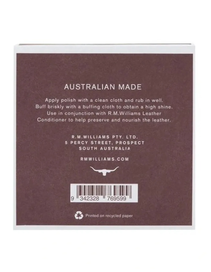 R.M.Williams Stockman's Boot Polish in Chestnut