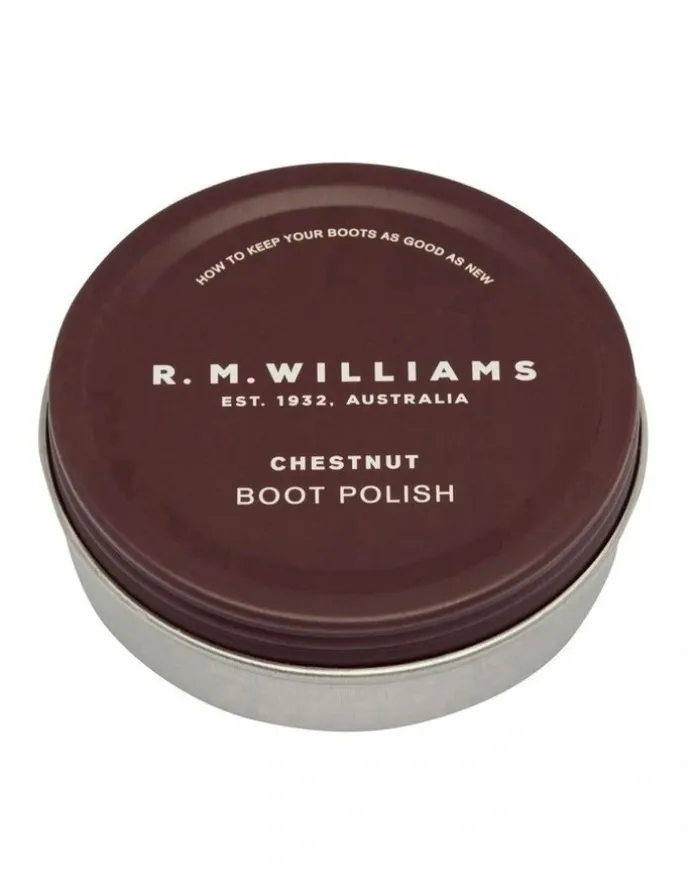 R.M.Williams Stockman's Boot Polish in Chestnut
