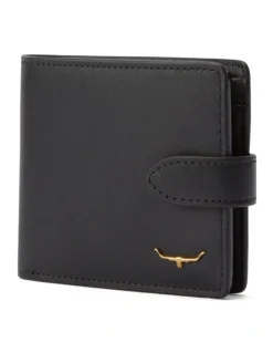 R.M.Williams Wallet With Pocket And Tab in Black