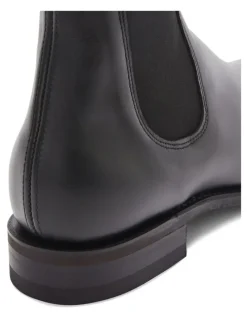 R.M.Williams Comfort Craftsman Wide Fit Shoe in Black