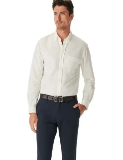 R.M.Williams Coolac Stretch Cotton Chino Pant in Navy