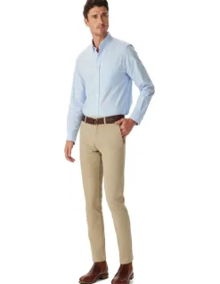 R.M.Williams Coolac Stretch Cotton Chino in Buckskin