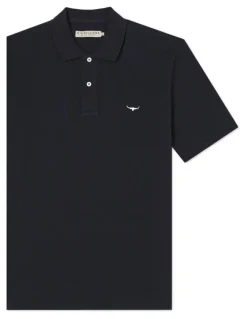 R.M.Williams Rod Polo Shirt in Navy