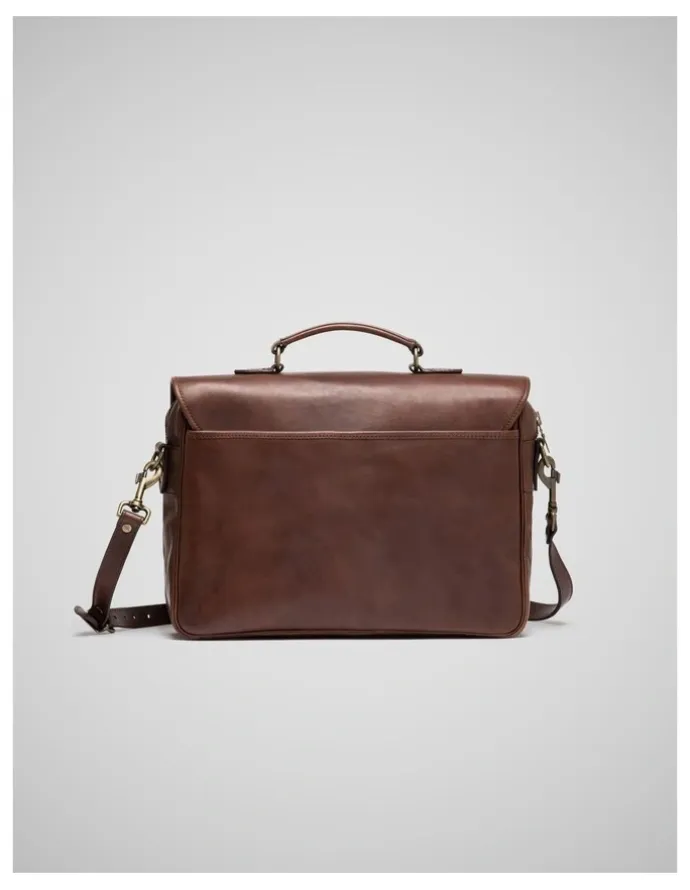 Rodd & Gunn Briefcase in Chocolate