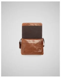 Rodd & Gunn Cambridge Crossbody Satchel Bag in Cognac