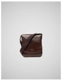Rodd & Gunn Cambridge Mini Messenger in Chocolate