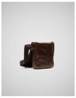 Rodd & Gunn Cambridge Mini Messenger in Chocolate