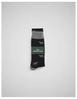 Rodd & Gunn Dogs-A-Plenty Socks 3 Pack in Work Mult