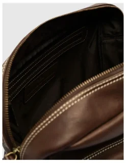 Rodd & Gunn Drury Messenger in Chocolate