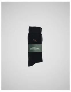 Rodd & Gunn Dry Plains Three Pack Socks in Marine