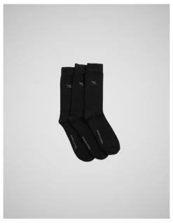 Rodd & Gunn Dry Plains Three Pack Socks in Onyx