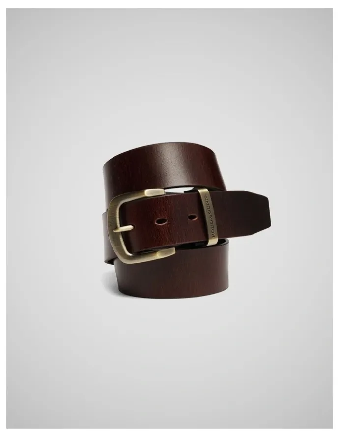 Rodd & Gunn Farmlands Belt in Brown