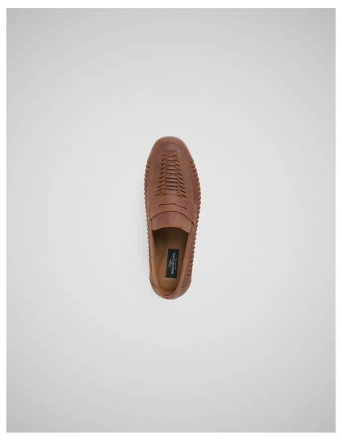 Rodd & Gunn Gisborne Huarache Slip On in Coffee