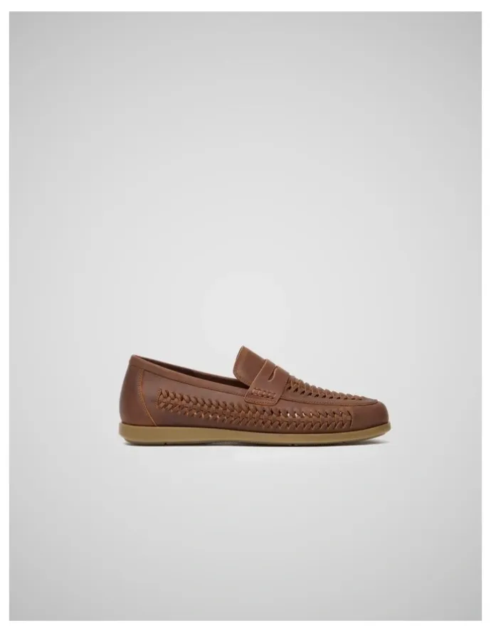 Rodd & Gunn Gisborne Huarache Slip On in Coffee