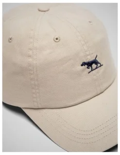 Rodd & Gunn Gunn Cap in Stone/Navy