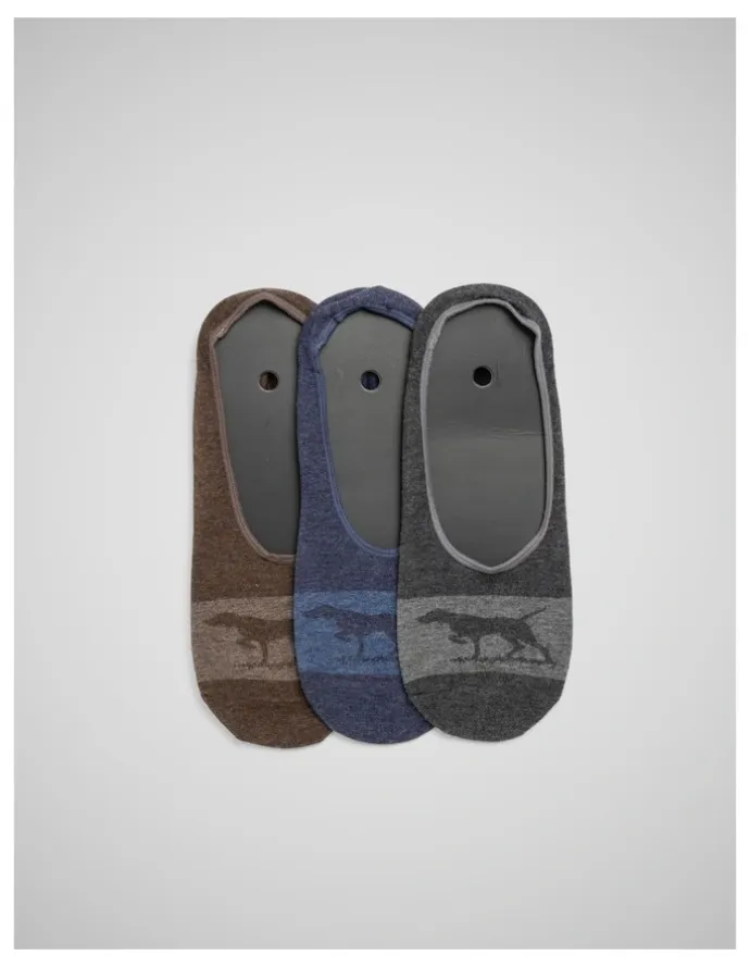 Rodd & Gunn Gunner Lo Show Sock 3 Pack in Dark Wash