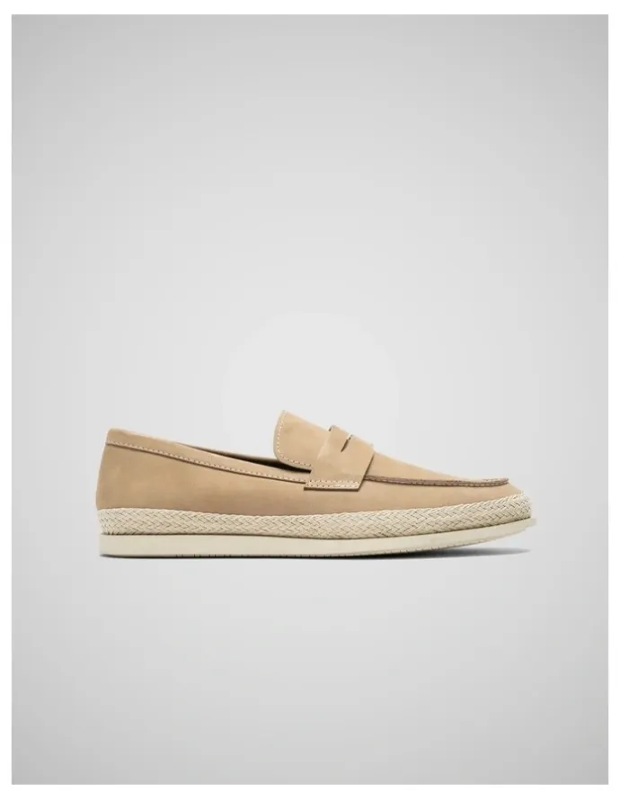 Rodd & Gunn Huaraki Jute Loafer in Stone