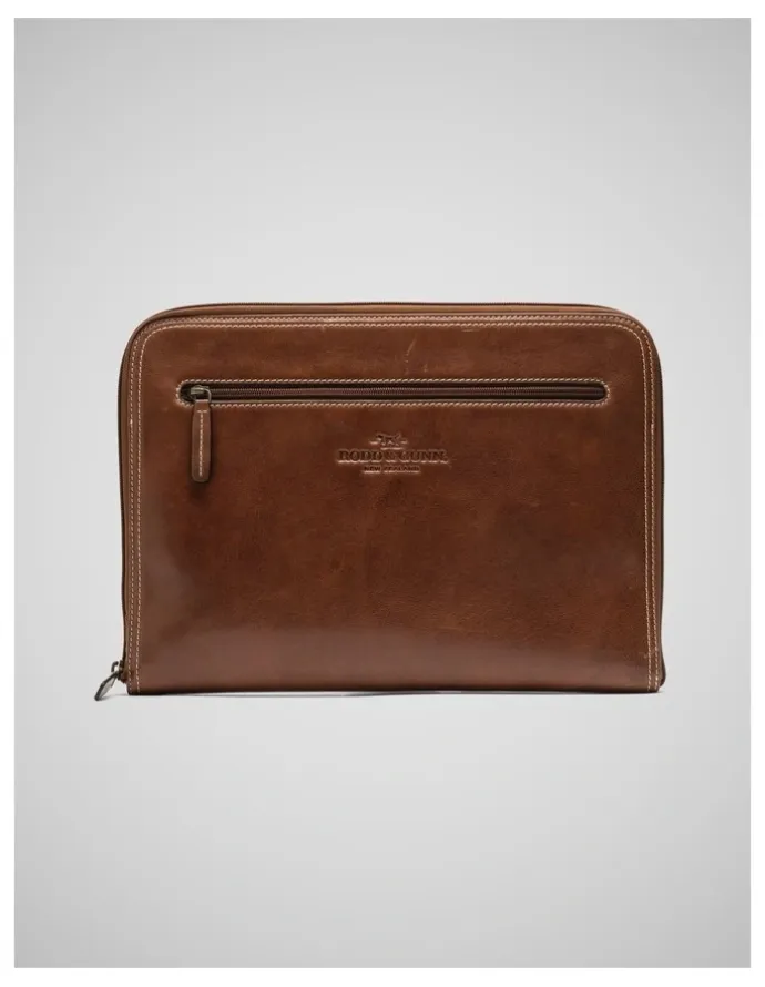 Rodd & Gunn Picton File Large Bag in Cognac