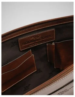 Rodd & Gunn Picton File Large Bag in Cognac