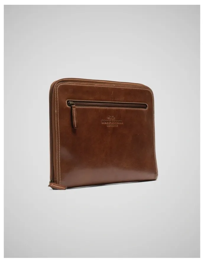 Rodd & Gunn Picton File Large Bag in Cognac