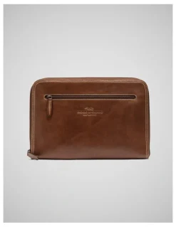 Rodd & Gunn Picton File Medium Bag in Cognac
