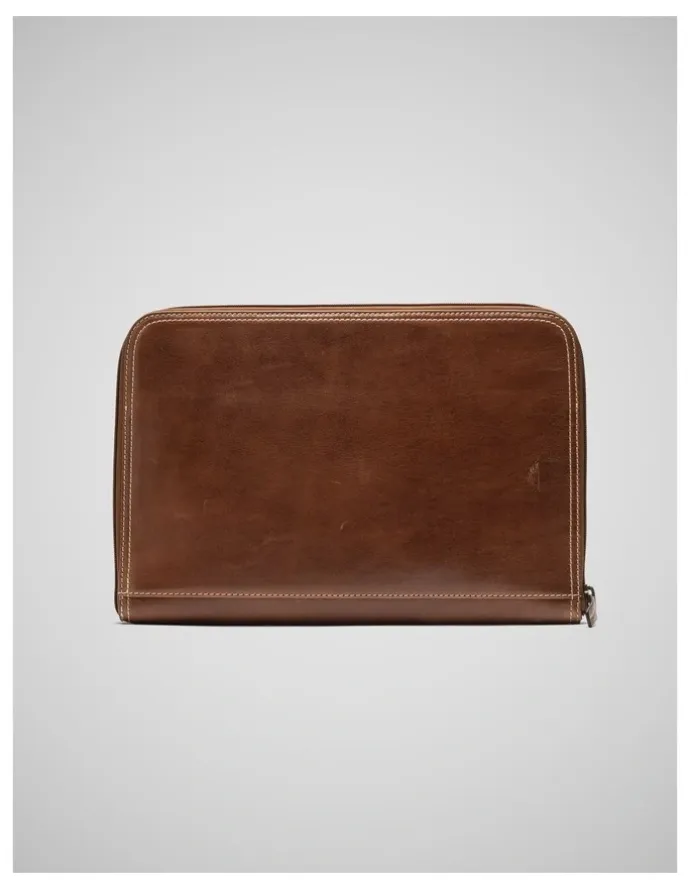 Rodd & Gunn Picton File Medium Bag in Cognac