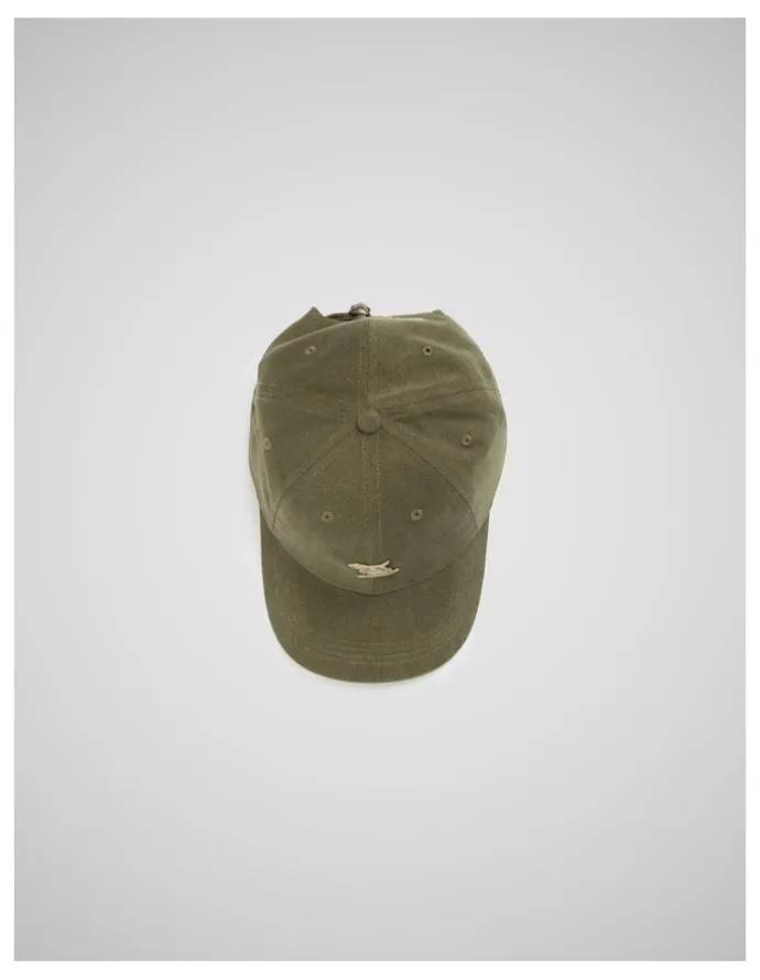 Rodd & Gunn Pinnacles Cap in Dark Olive Oxford