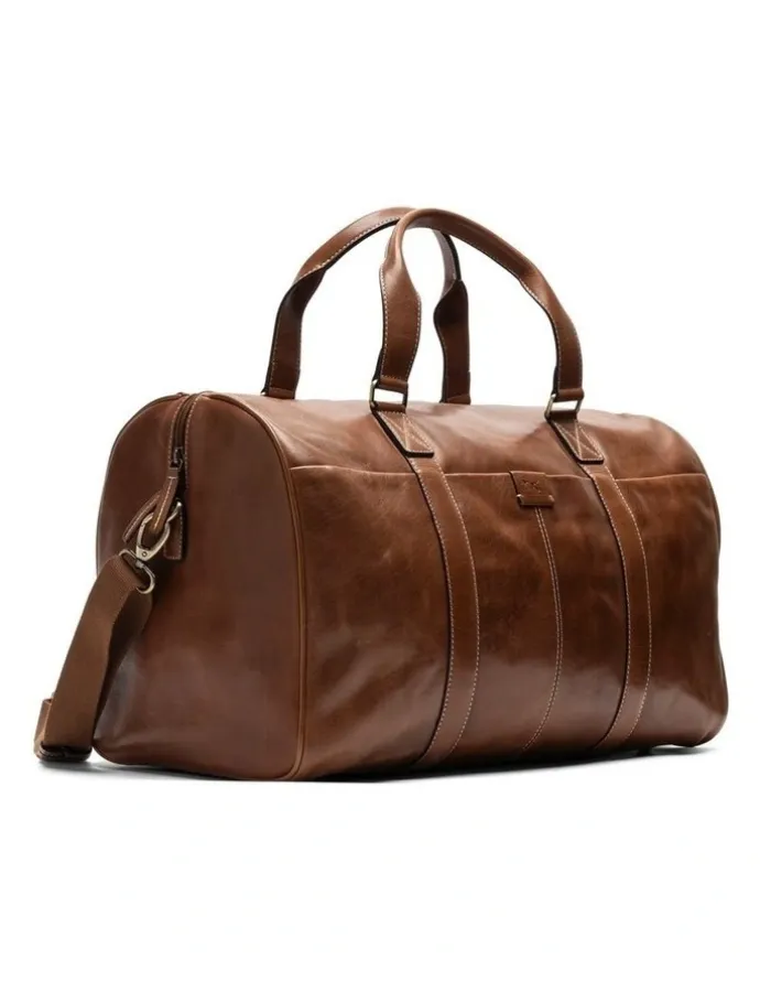 Rodd & Gunn Princeton Weekender in Cognac