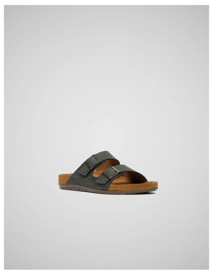 Rodd & Gunn Raglan Slide in Olive
