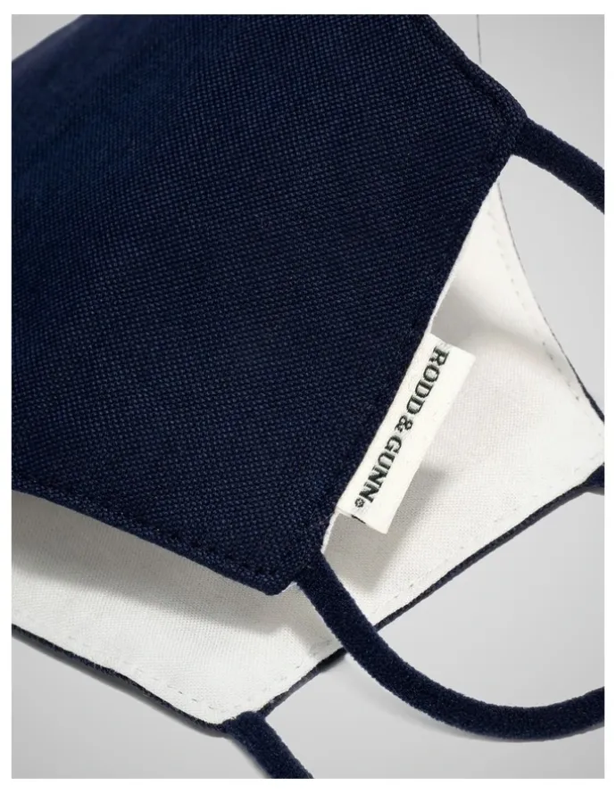 Rodd & Gunn RG Face Mask Three Pack in Navy