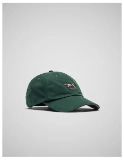 Rodd & Gunn Signature Cap in Bottle Green Oxford