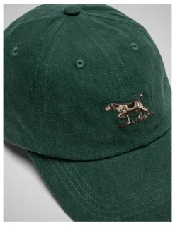 Rodd & Gunn Signature Cap in Bottle Green Oxford
