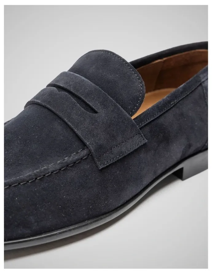 Rodd & Gunn Spiga Loafer in Deep Blue