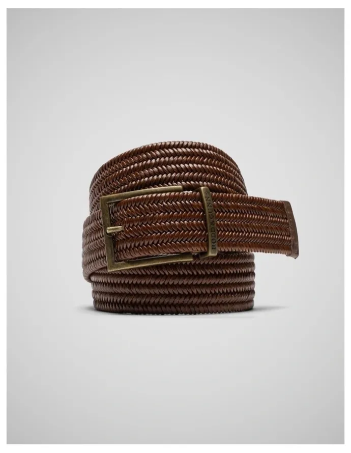 Rodd & Gunn Stirling Stretch Belt in Cognac