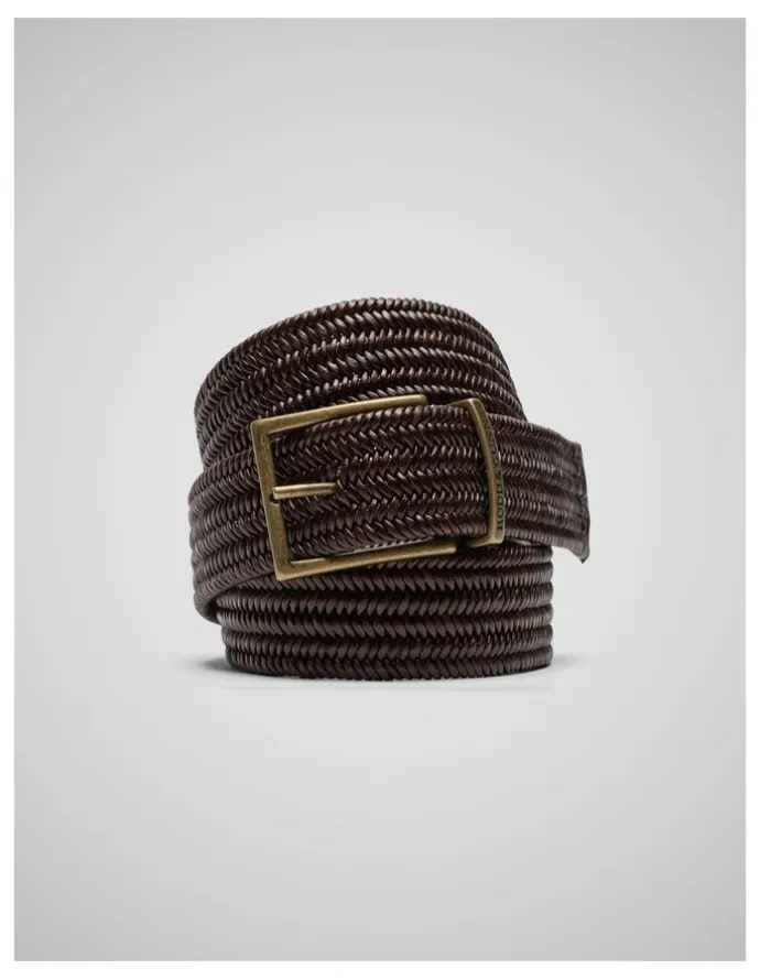 Rodd & Gunn Stirling Stretch Belt in Testa Di Moro